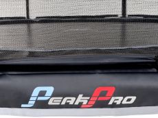 Батут EXIT PeakPro Ø 427 см, black, зі сходами і сіткою